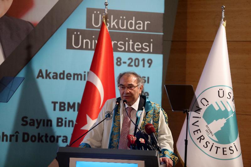 TBMM Başkanı Binali Yıldırım’a  Üsküdar Üniversitesi’nden Fahri Doktora 3