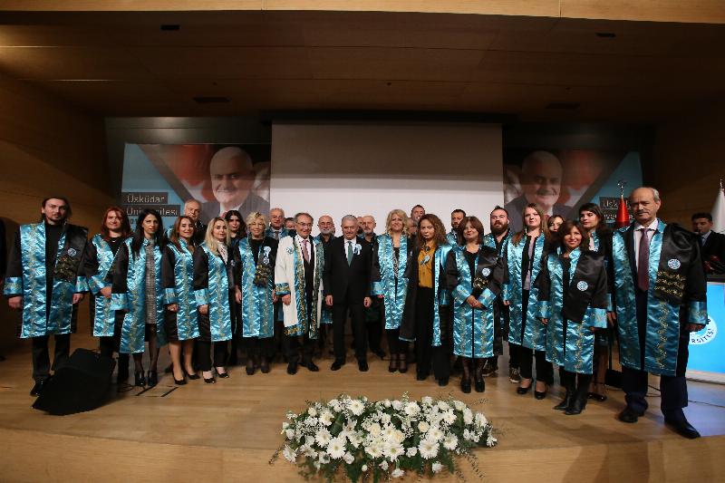 TBMM Başkanı Binali Yıldırım’a  Üsküdar Üniversitesi’nden Fahri Doktora 13