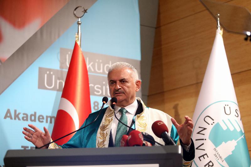 TBMM Başkanı Binali Yıldırım’a  Üsküdar Üniversitesi’nden Fahri Doktora 7