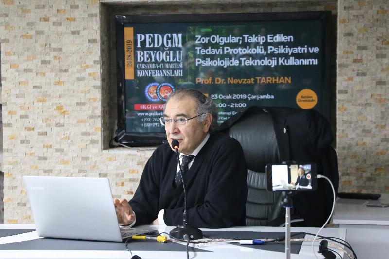 Prof. Dr. Nevzat Tarhan 3’üncü defa Beyoğlu Psikoterapi söyleşilerinde 2