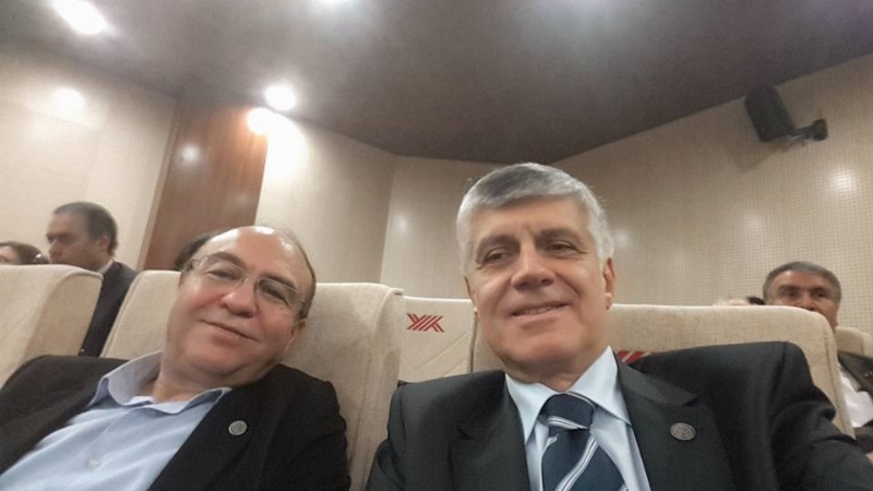 Prof. Dr. Konuk ve Prof. Dr. Uzbay, YÖK Toplantısı’nda 2