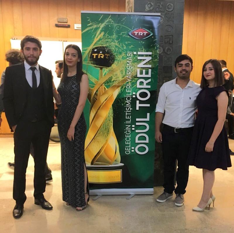 Üsküdar Üniversitesi'nin genç iletişimcilerine TRT’den birincilik ödülü 3