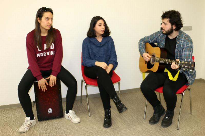 Üsküdar Üniversitesi öğrencilerinin 8 Mart etkinliği hazırlıkları devam ediyor