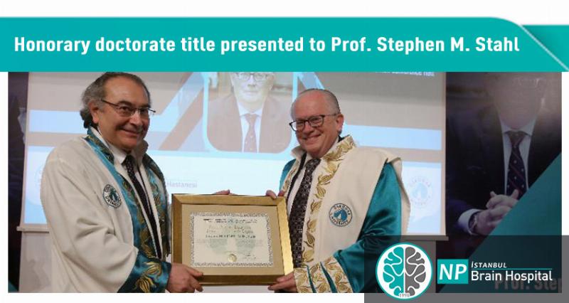 Honorary Doctorate Title presented to Prof. Stahl Honorary Doctorate Title presented to Prof. Stahl