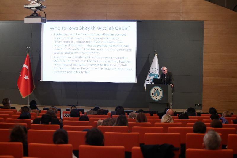 Prof. Bruce Lawrence gave a lecture at Üsküdar University 3