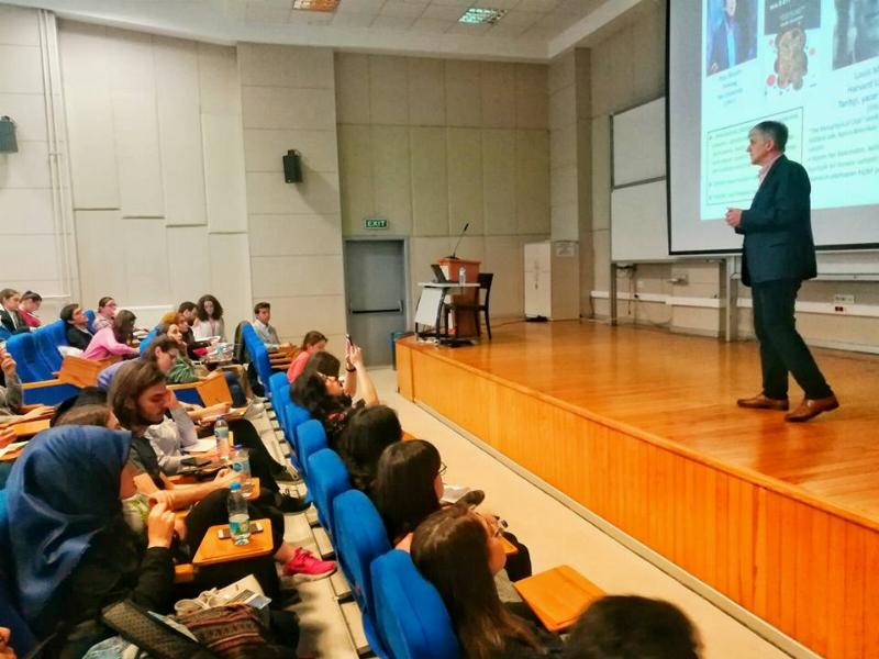 Prof. Dr. Tayfun Uzbay Boğaziçi Bilim Kulübü’nün konuğu oldu