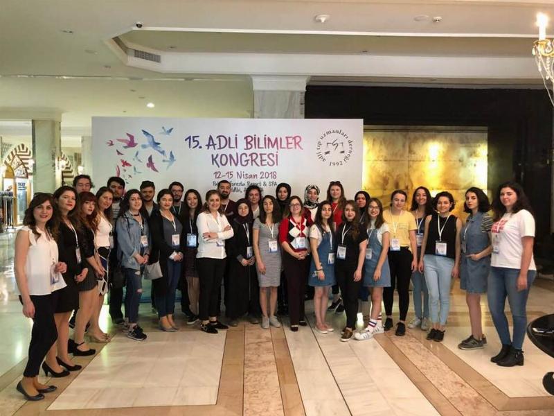 Bachelor's and Master's students of Forensic Sciences attended the most important national occupational congress of the year