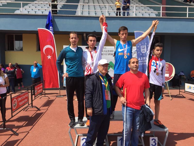 Our Student Fatih Bayer gets ready for European Athletics Championship