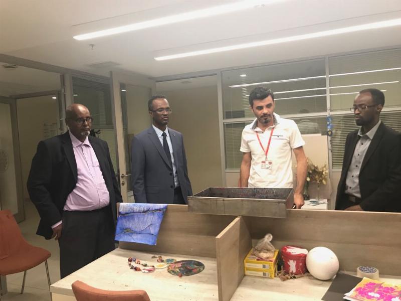 Somali University paid a visit to the President of Üsküdar University 4