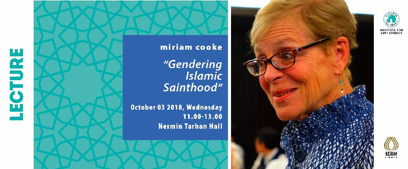 Prof. miriam cooke will give lectures on “Islam, Culture and Women”