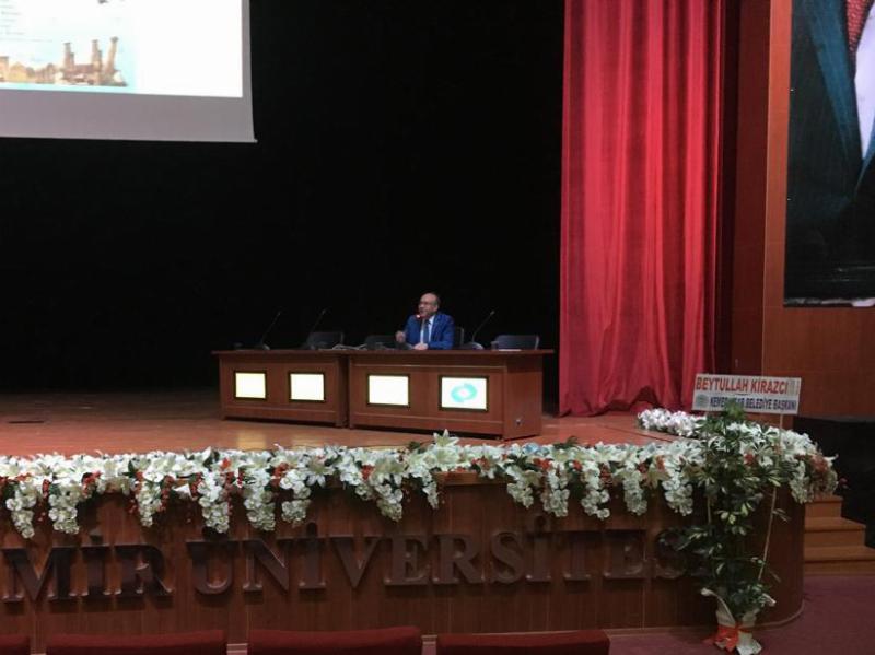 Prof. Dr. Muhsin Konuk Uluslararası Tıbbi ve Biyolojik Bilimler Kongresine katıldı
