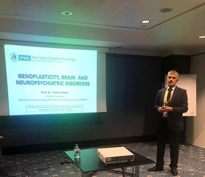 Prof. Dr. Tayfun Uzbay, İnme ve Nörolojik Bozukluklar konulu konferansa katıldı