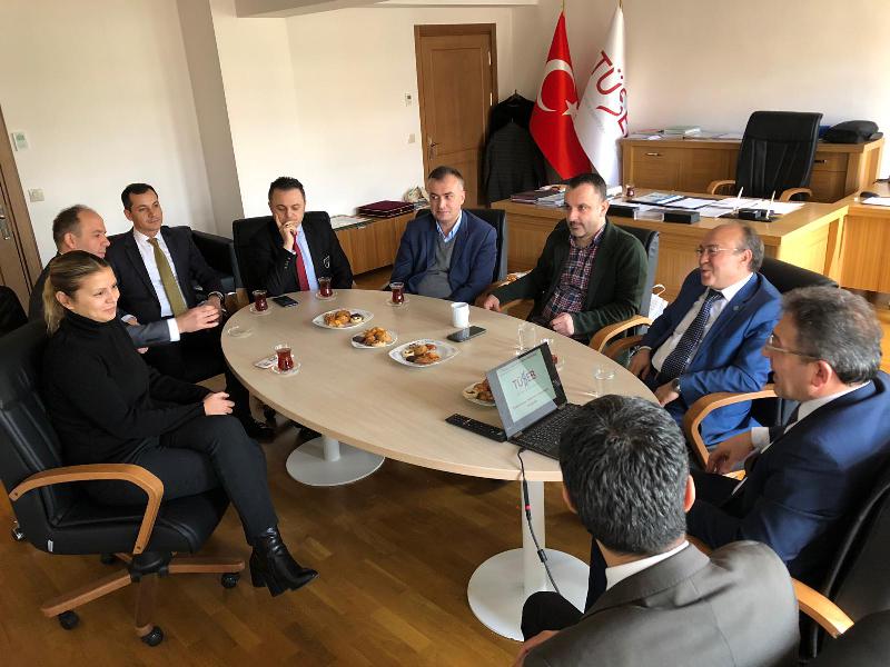 Üsküdar University visited Health Institutes of Turkey (TÜSEB)
