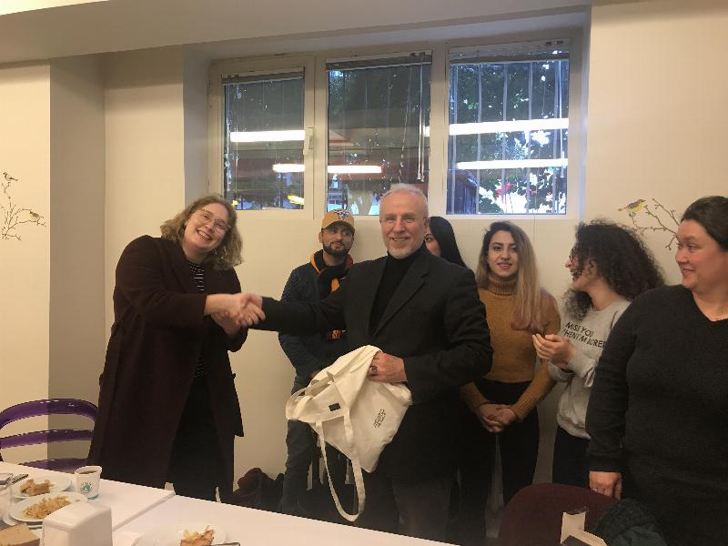 University of College Copenhagen öğrencileri Üsküdar’ı ziyaret etti
