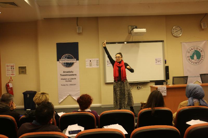 Anadolu Toastmasters Kulübü ikinci kez Üsküdar Üniversitesinde