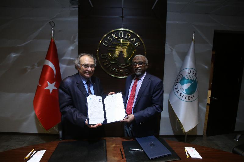 Üsküdar Üniversitesi ile Sudan Hartum Üniversitesi işbirliği anlaşması imzalandı