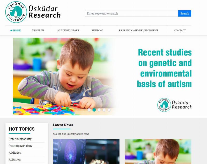 PlumX and Altmetrics applications used for the first time by Üsküdar University