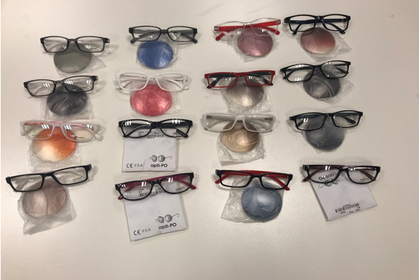 Opticians of Üsküdar University sent glasses to Africa 2