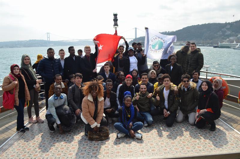 ÜSTÖMER öğrencilerinin Boğaz keyfi 3