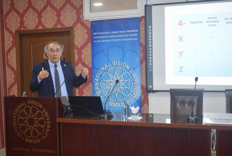 Prof. Dr. Nevzat Tarhan Makedonya’da Vizyon Üniversitesi öğrencileriyle buluştu 2