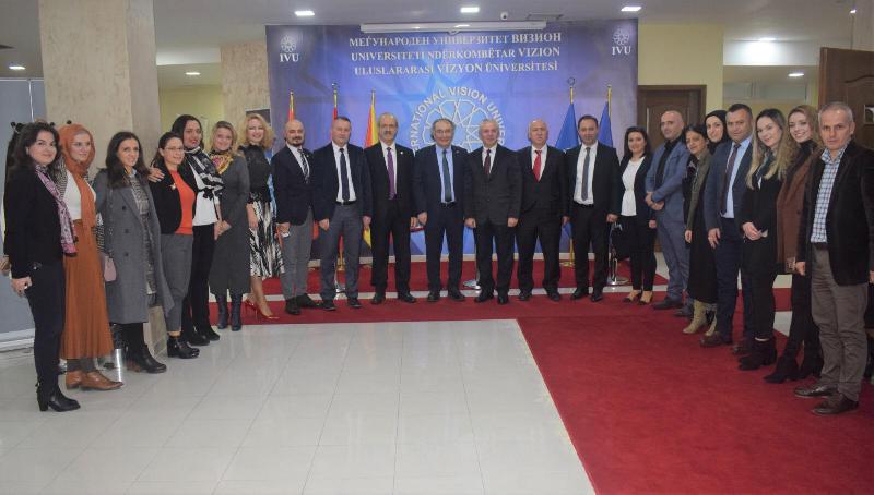 Prof. Dr. Nevzat Tarhan Makedonya’da Vizyon Üniversitesi öğrencileriyle buluştu 4