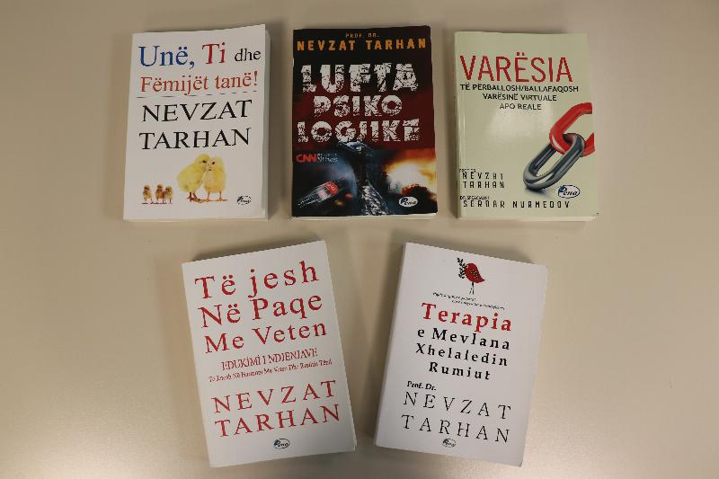 Prof. Dr. Nevzat Tarhan’ın Arnavutça’ya Çevrilen Kitapları, Kosova’da Okuyucuyla Buluştu