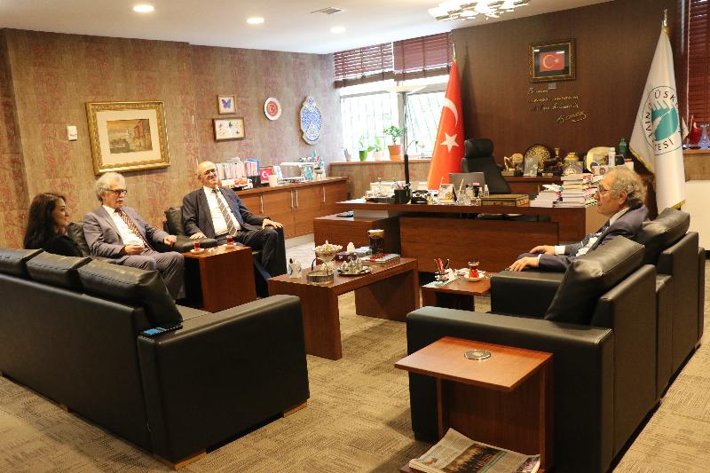 TÜBİTAK TEYDEB Başkan Yardımcısı Dr. Hasan Selçuk Selek, Prof. Dr. Tarhan’ı ziyaret etti 2