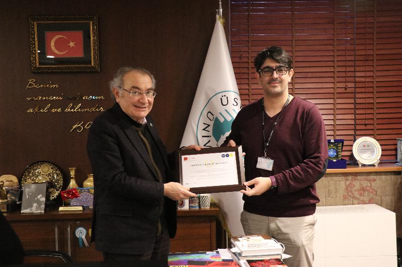 Başarılarıyla dikkat çeken TRGENMER ekibi Prof. Dr. Nevzat Tarhan’ı ziyaret etti 2