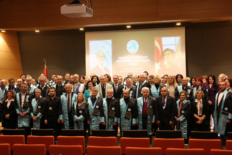 Üsküdar Üniversitesi'nde Rektörlük Devir Teslim Töreni Düzenlendi…