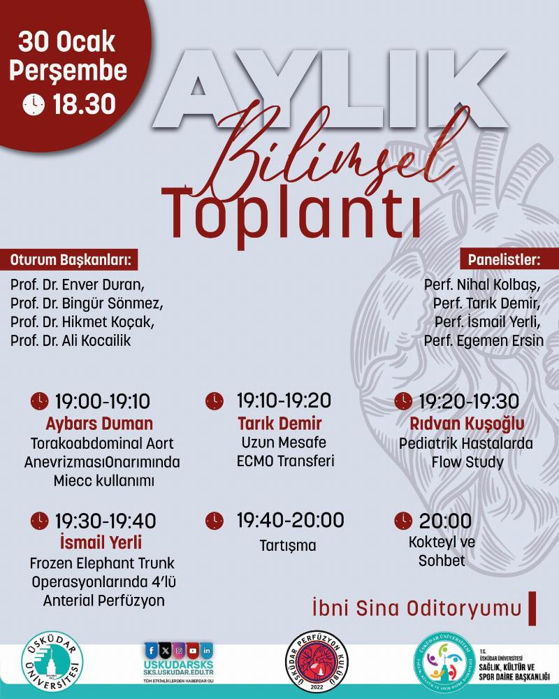 Aylık Bilimsel Toplantı