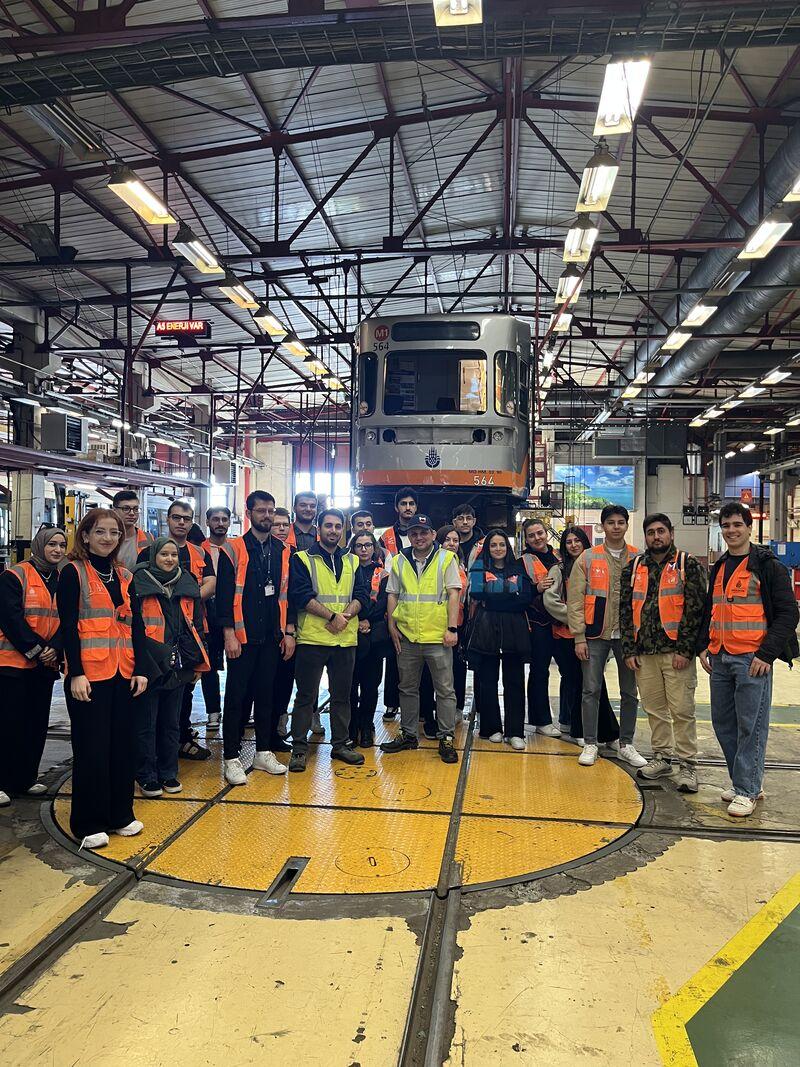 Metro İstanbul Esenler Eğitim Şefliği Teknik Gezisi