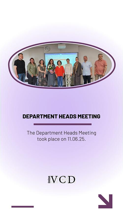 Meeting: Heads of Departments
