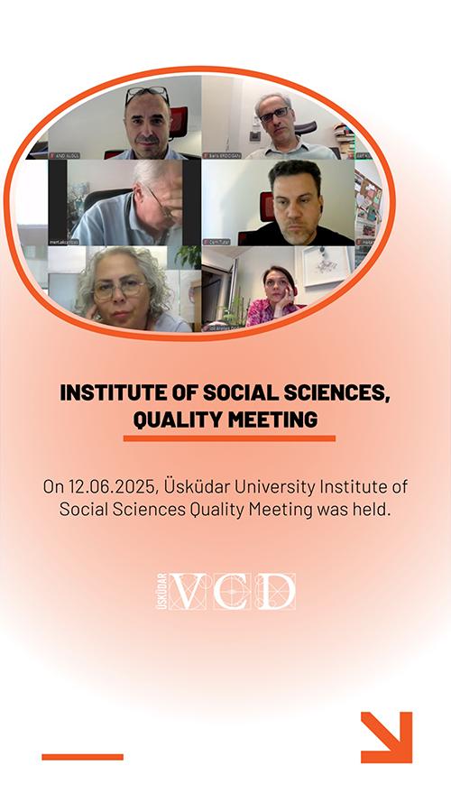 Meeting: Institute of Social Sciences Quality Meeting