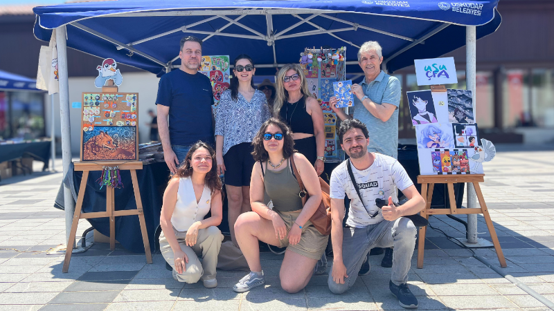 Öğrencilerimiz ICAF’ta eserlerini sergiledi